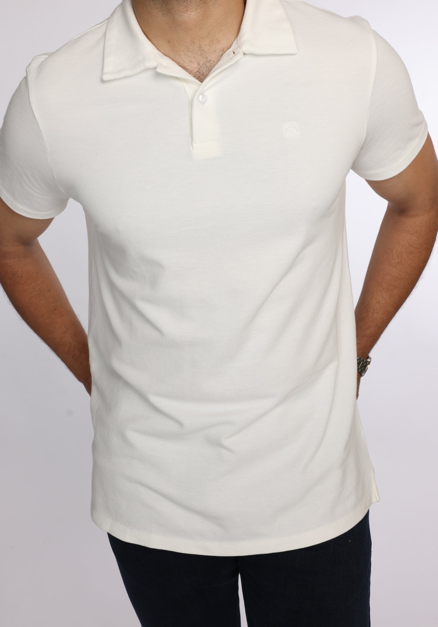 Polo GIOMI Blanc Cassé