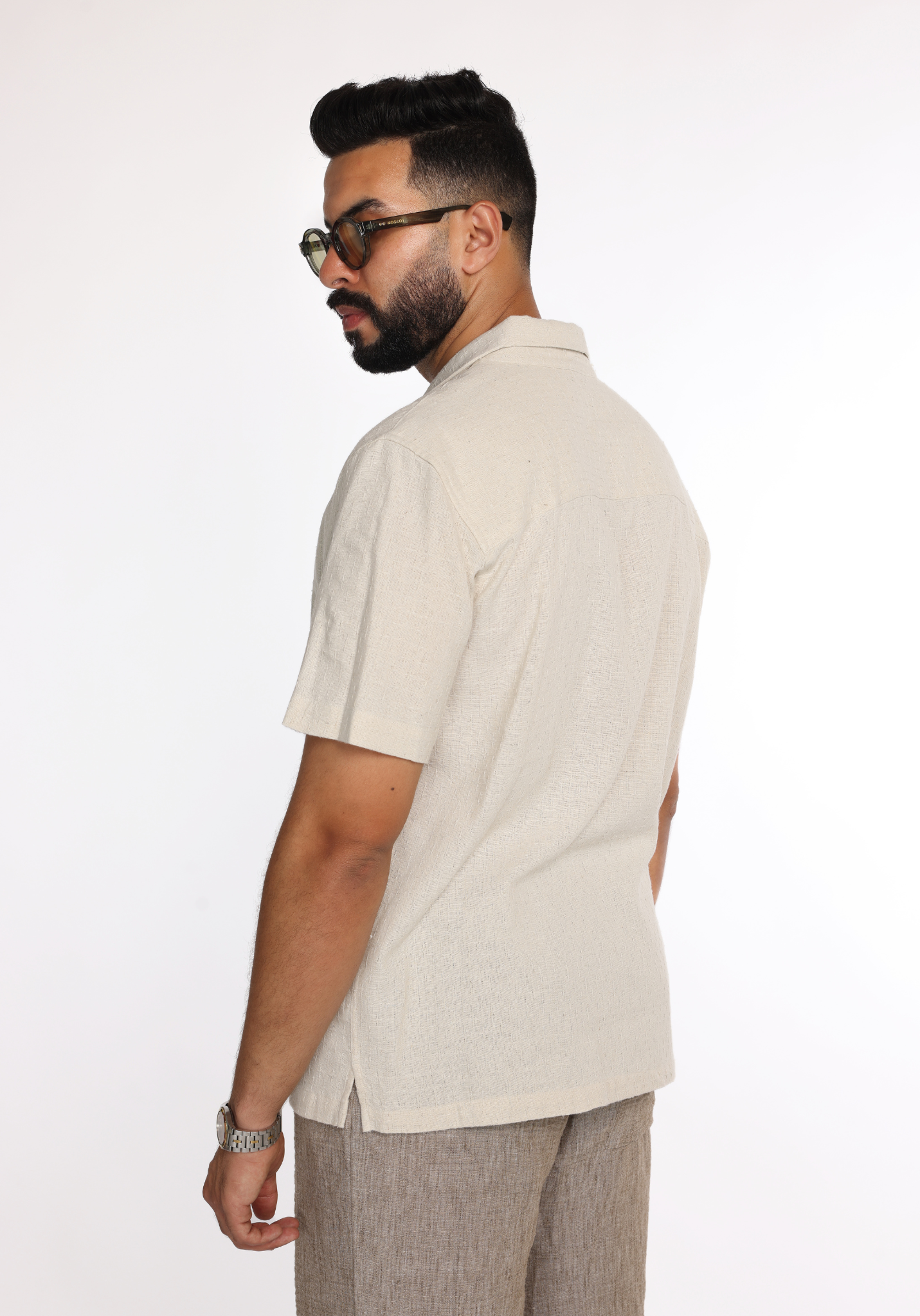 Chemise GIOMI Beige Naturel