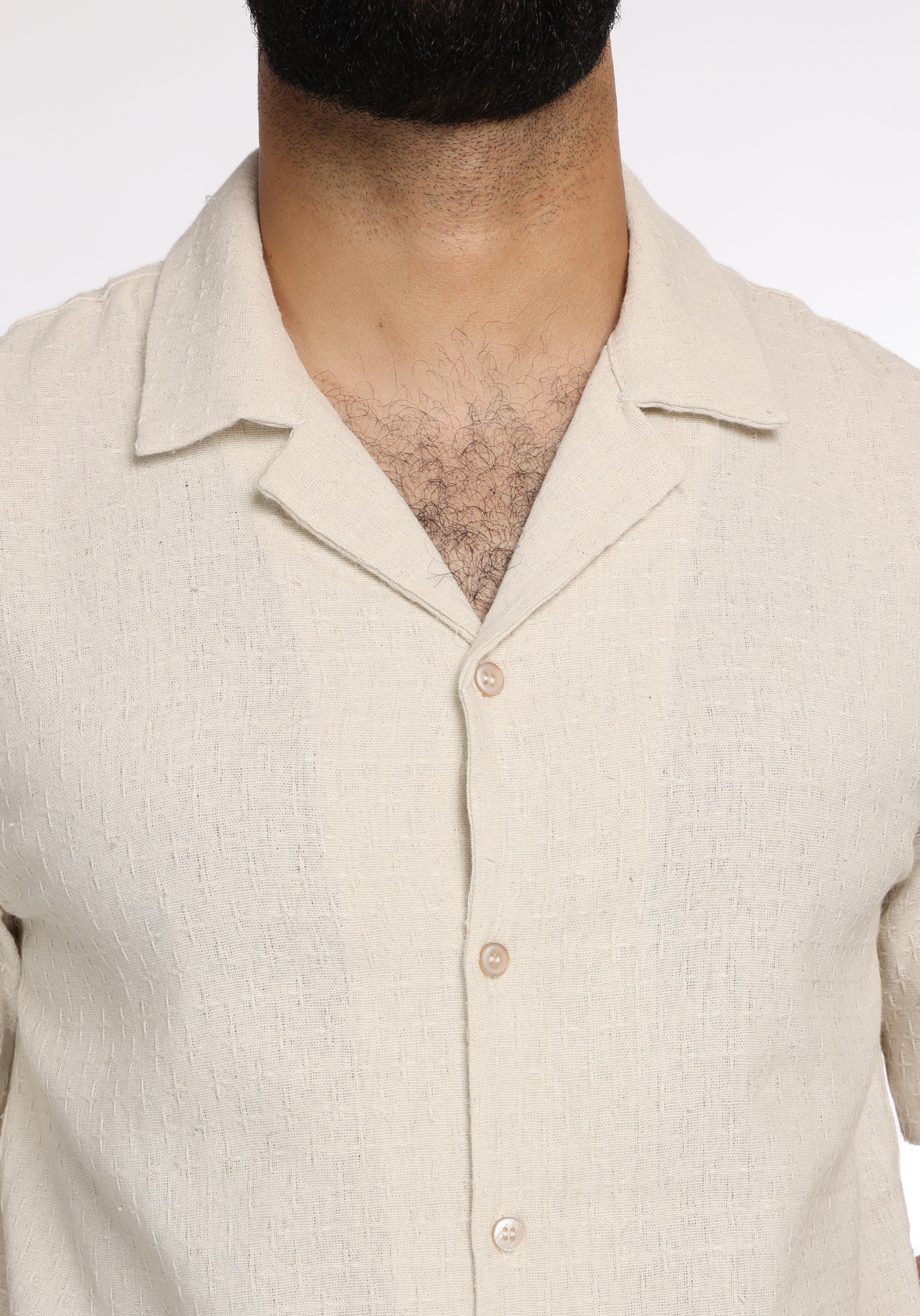 Chemise GIOMI Beige Naturel