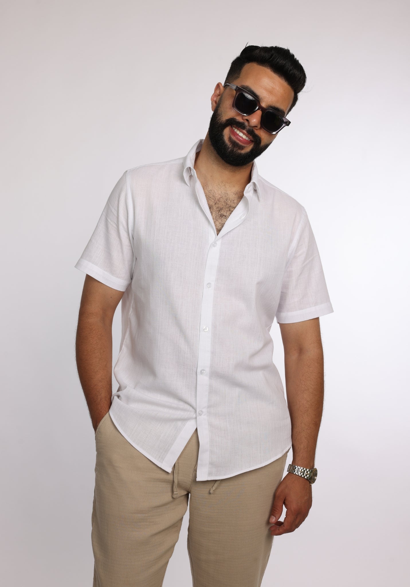 Chemise GIOMI Blanc pur