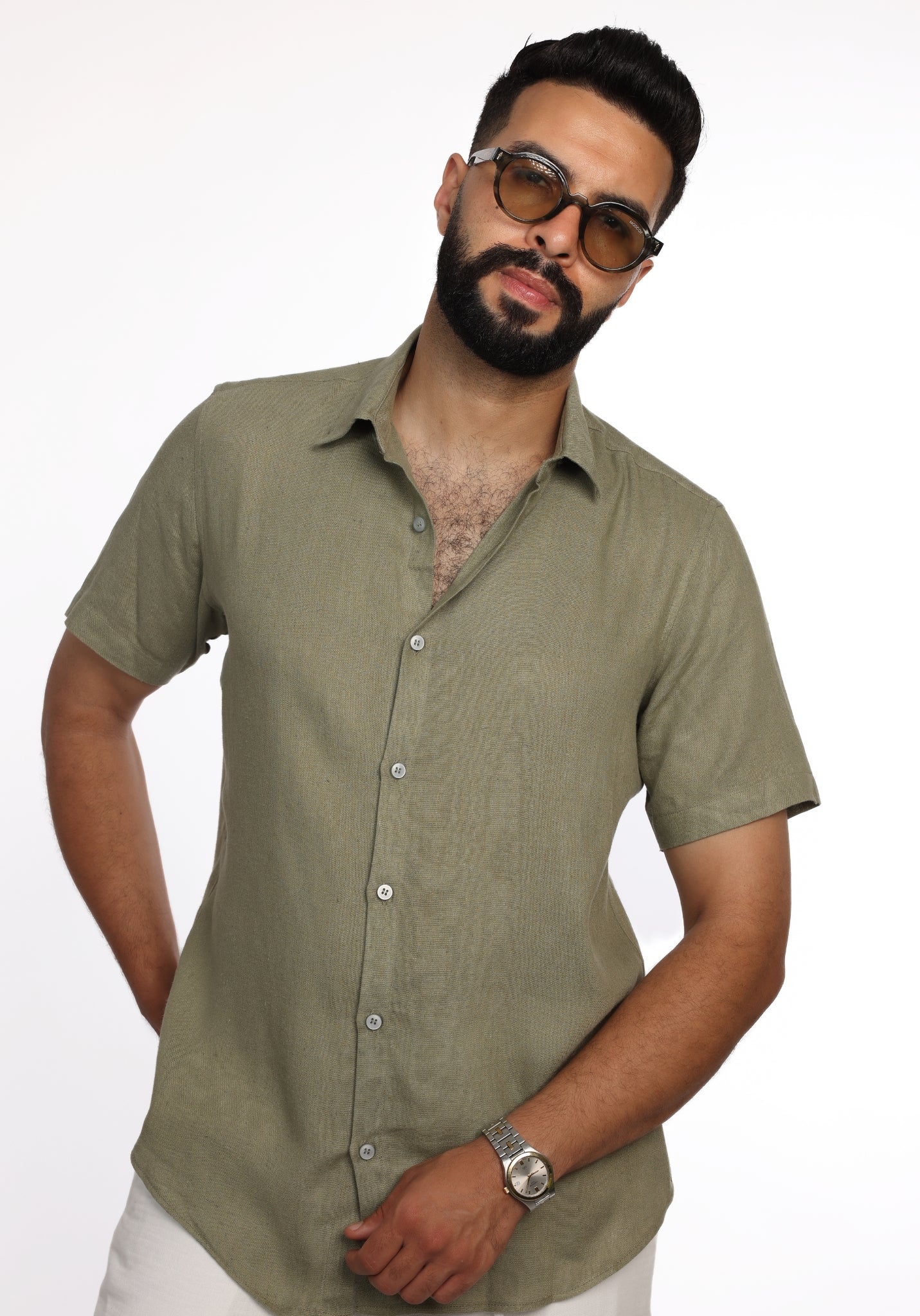 Chemise GIOMI Blanc Cassé