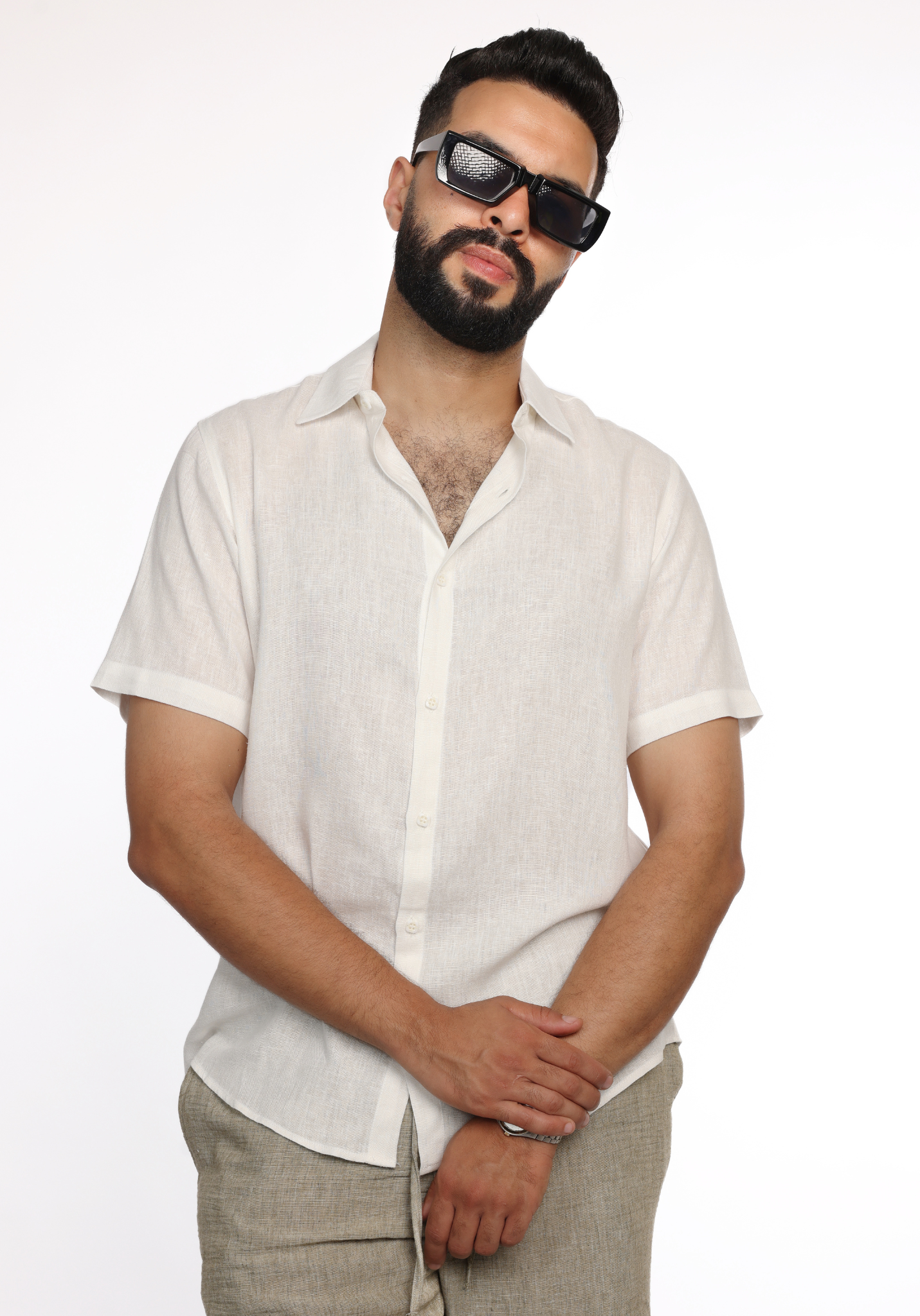 Chemise GIOMI Blanc Cassé