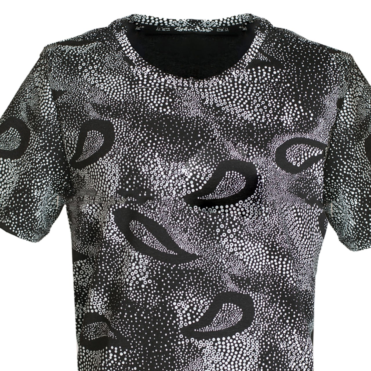 T-Shirt Gros Motif Noir