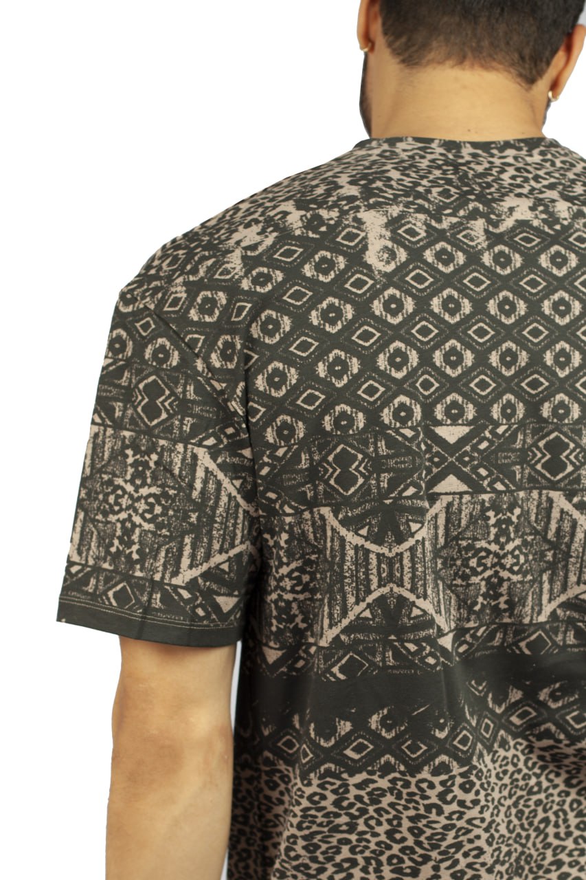 T-shirt Pied-de-poule